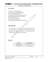 LTD-2701JD Datasheet Cover