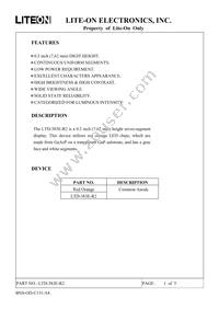 LTD-383E-R2 Datasheet Cover