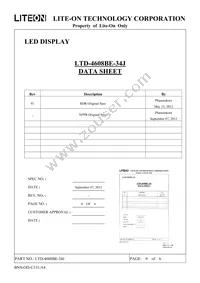 LTD-4608BE-34J Datasheet Page 2