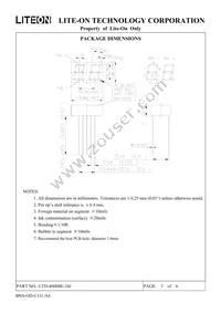 LTD-4608BE-34J Datasheet Page 4