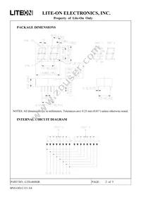 LTD-4608JR Datasheet Page 2