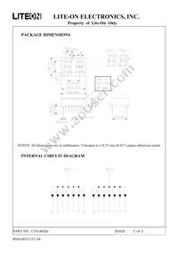 LTD-482EC Datasheet Page 2