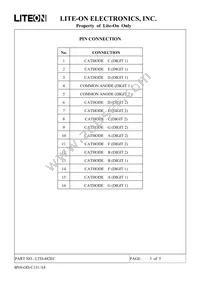 LTD-482EC Datasheet Page 3