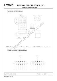 LTD-482GC Datasheet Page 2