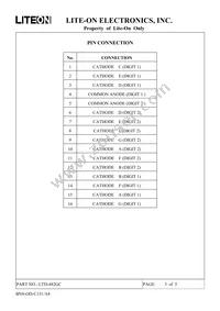 LTD-482GC Datasheet Page 3