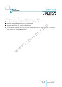 LTD-4830CTB-P Datasheet Page 7