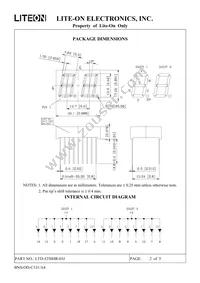 LTD-5250HR-03J Datasheet Page 3