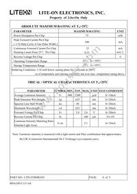 LTD-5250HR-03J Datasheet Page 5