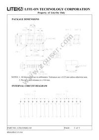 LTD-5250JG-18J Datasheet Page 3