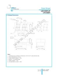 LTD-5260Y Datasheet Page 3