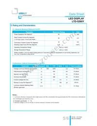 LTD-5260Y Datasheet Page 5