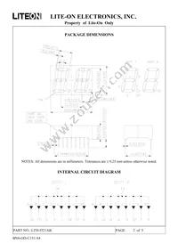 LTD-5521AB Datasheet Page 2