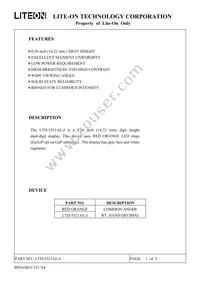 LTD-5521AE-J Datasheet Page 2