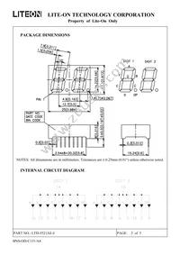 LTD-5521AE-J Datasheet Page 3