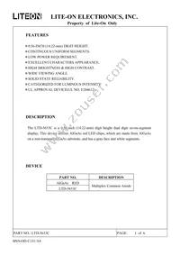 LTD-5633C Datasheet Page 2