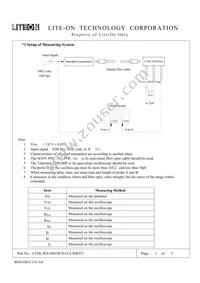 LTDL-RX16S01B Datasheet Page 3