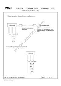 LTDL-TA25A/L4 Datasheet Page 3