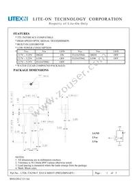 LTDL-TA25B-T Datasheet Cover