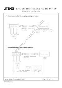 LTDL-TX12P01B Datasheet Page 3