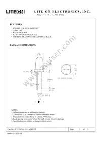 LTE-2871C Datasheet Cover