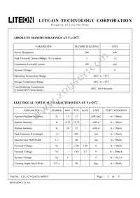 LTE-3276 Datasheet Page 3