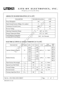 LTE-5208A Datasheet Page 2