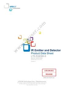 LTE-R38386-S Datasheet Cover
