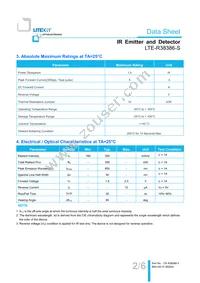 LTE-R38386-S Datasheet Page 3