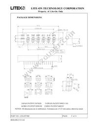 LTG-0274M Datasheet Page 2