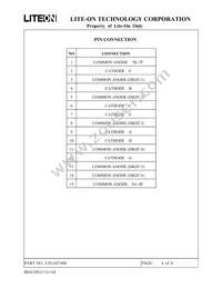 LTG-0274M Datasheet Page 4