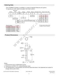 LTH5MM12VFR4100 Datasheet Page 2