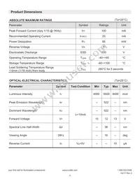 LTH5MM12VFR4500 Datasheet Page 3