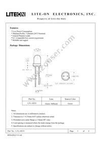 LTL-10233 Datasheet Cover