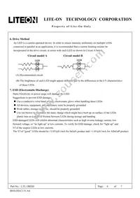 LTL-1BEDJ Datasheet Page 6