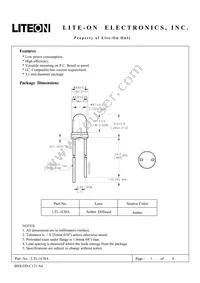 LTL-1CHA Datasheet Cover