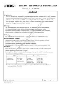 LTL-1CHE Datasheet Page 5