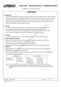 LTL-1CHEE Datasheet Page 5