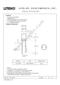 LTL-1CHG Datasheet Cover