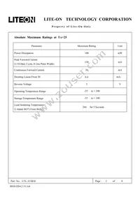 LTL-1CHGE Datasheet Page 2