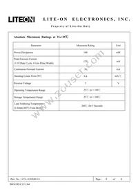 LTL-1CHGH114 Datasheet Page 2