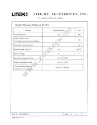 LTL-1NHGP6 Datasheet Page 2