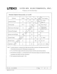 LTL-1NHGP6 Datasheet Page 3