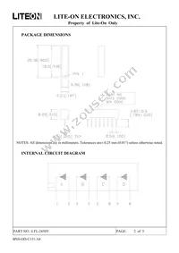 LTL-2450Y Datasheet Page 2