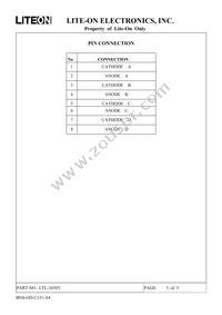 LTL-2450Y Datasheet Page 3