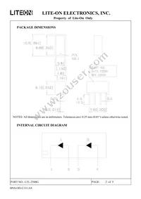 LTL-2500G Datasheet Page 3