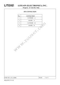 LTL-2500G Datasheet Page 4