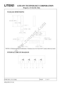 LTL-2550G Datasheet Page 3