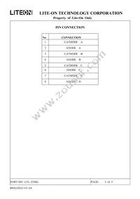 LTL-2550G Datasheet Page 4