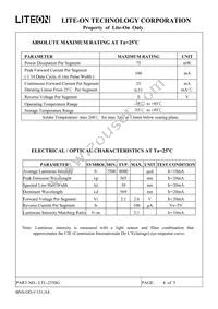 LTL-2550G Datasheet Page 5