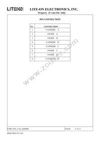 LTL-2600HR Datasheet Page 4